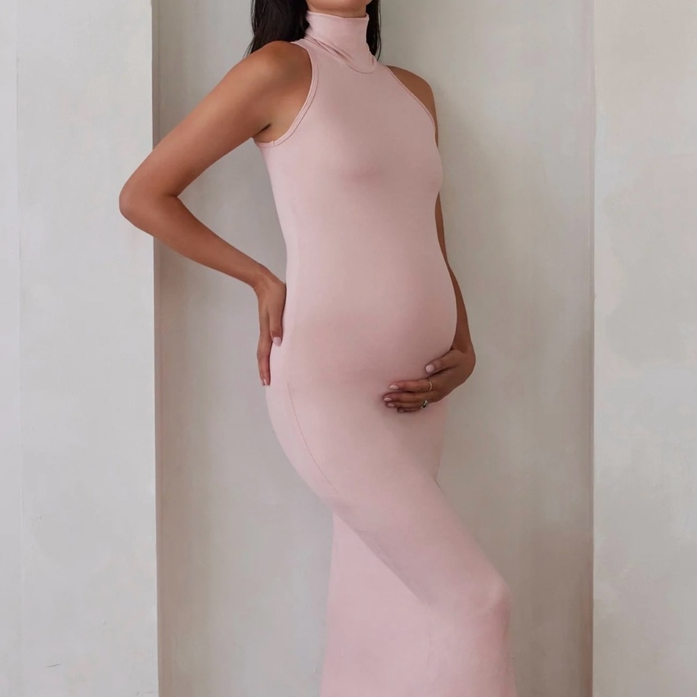 Bumpsuit - The Serena Dress - Dusty Pink - Size Medium